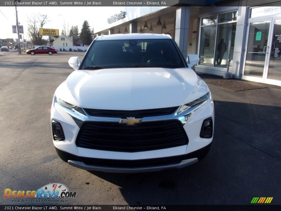 2021 Chevrolet Blazer LT AWD Summit White / Jet Black Photo #8