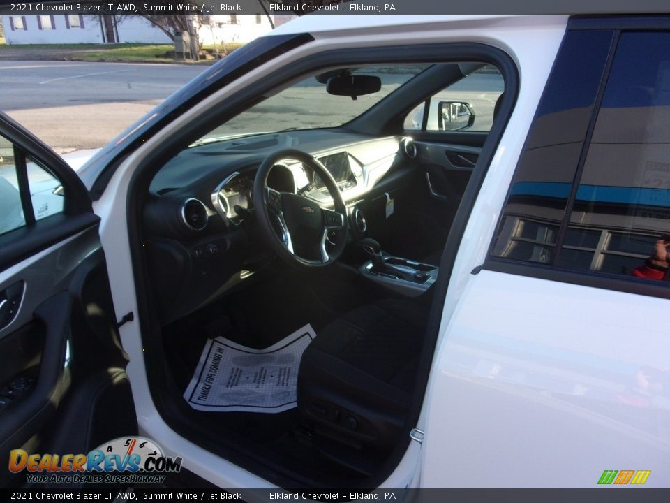 2021 Chevrolet Blazer LT AWD Summit White / Jet Black Photo #11