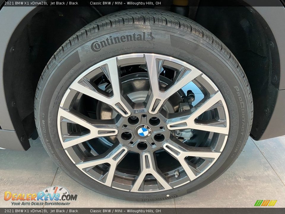 2021 BMW X1 xDrive28i Jet Black / Black Photo #3