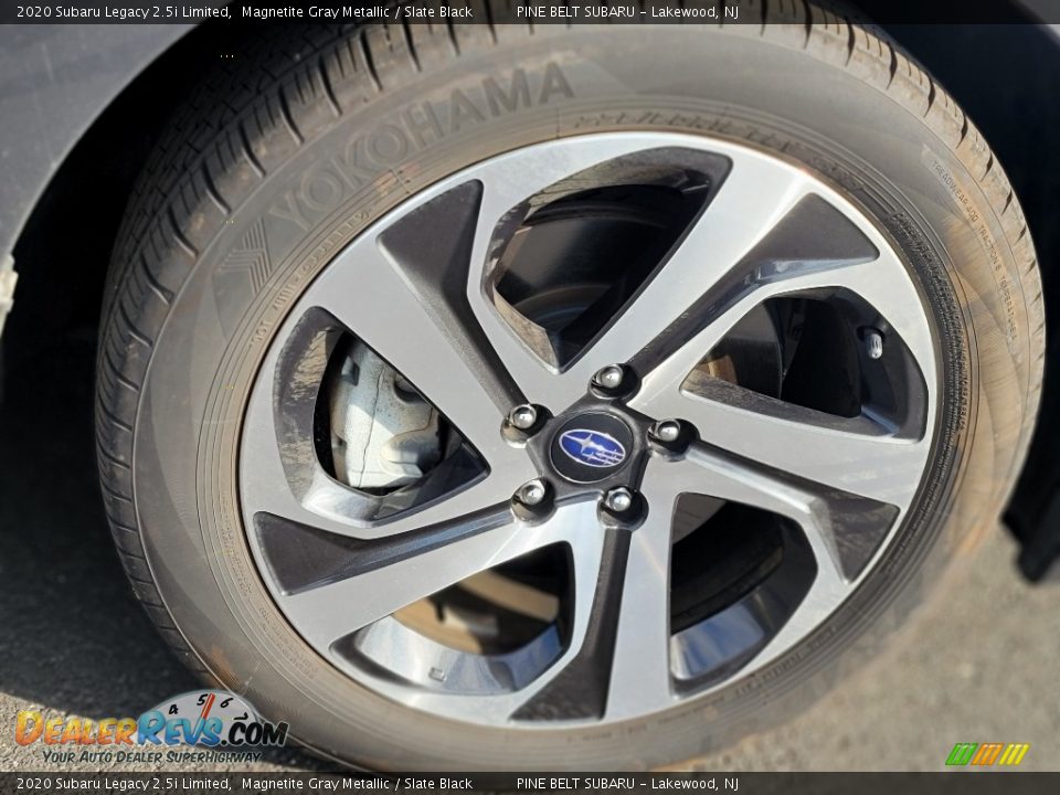 2020 Subaru Legacy 2.5i Limited Magnetite Gray Metallic / Slate Black Photo #24