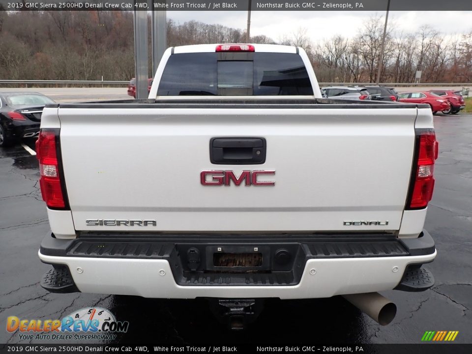 2019 GMC Sierra 2500HD Denali Crew Cab 4WD White Frost Tricoat / Jet Black Photo #9