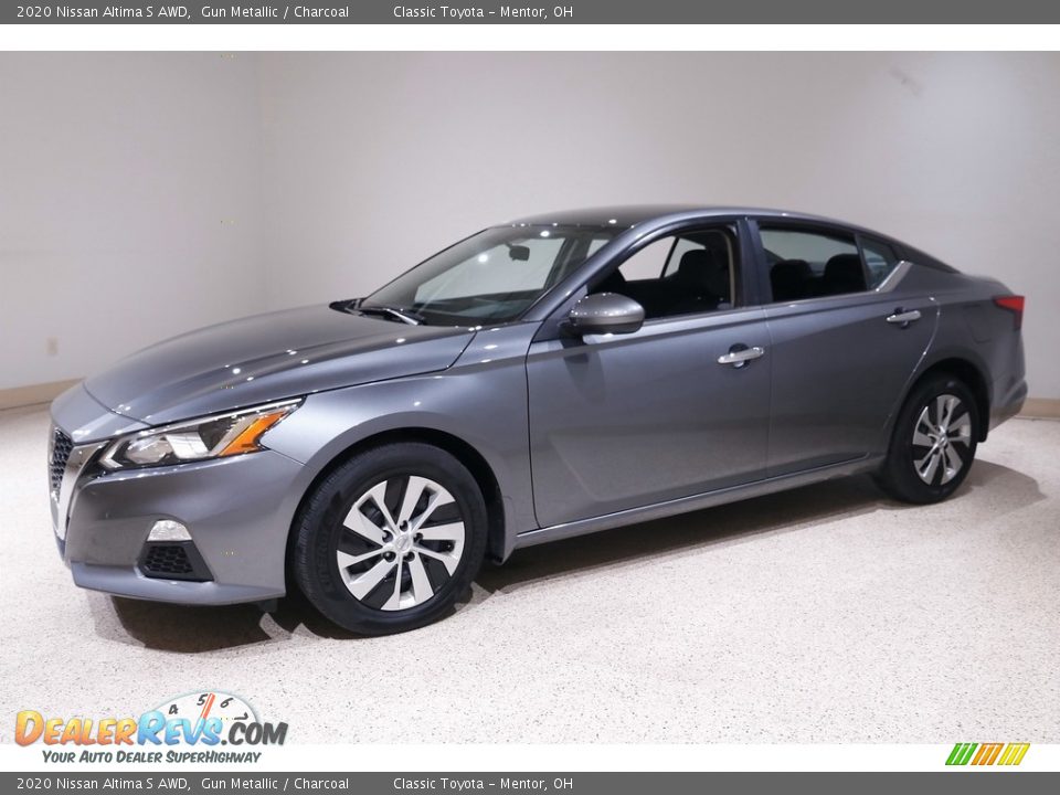2020 Nissan Altima S AWD Gun Metallic / Charcoal Photo #3