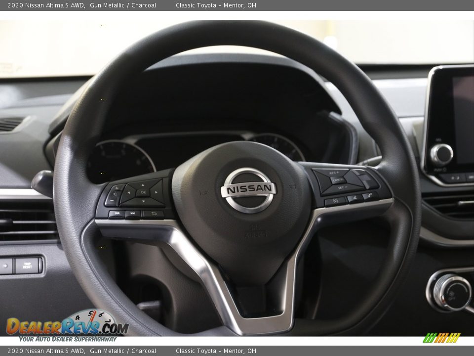 2020 Nissan Altima S AWD Gun Metallic / Charcoal Photo #7