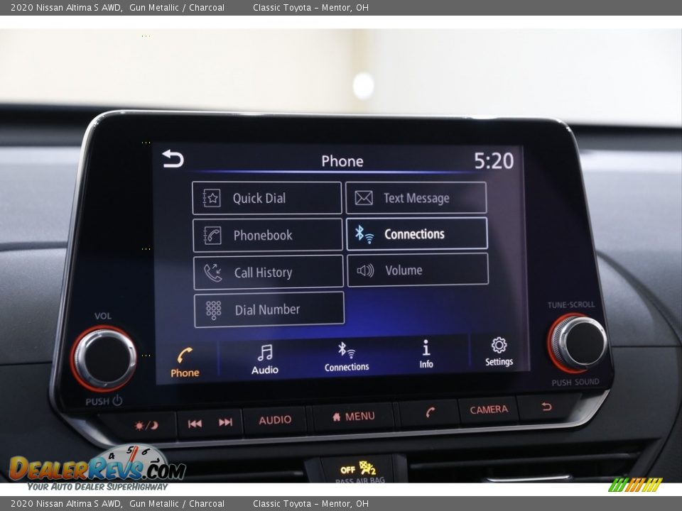 2020 Nissan Altima S AWD Gun Metallic / Charcoal Photo #11