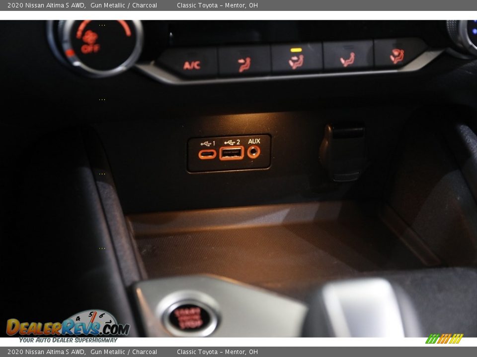 2020 Nissan Altima S AWD Gun Metallic / Charcoal Photo #13