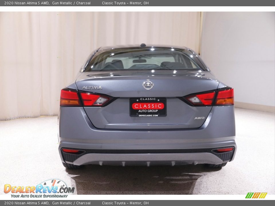 2020 Nissan Altima S AWD Gun Metallic / Charcoal Photo #18
