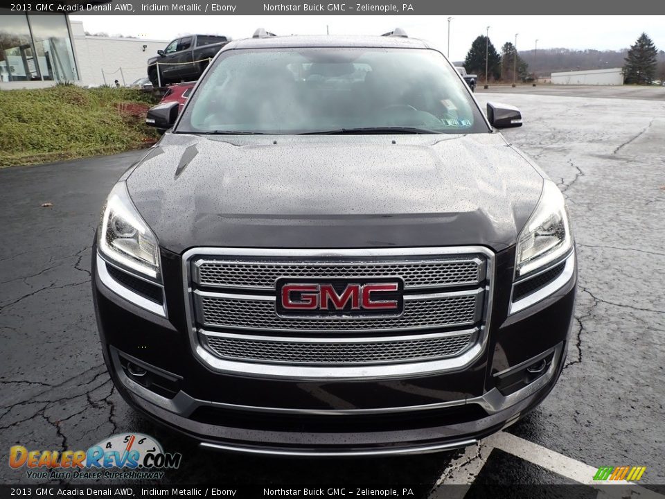 2013 GMC Acadia Denali AWD Iridium Metallic / Ebony Photo #3