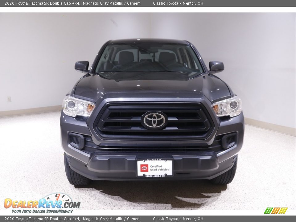 2020 Toyota Tacoma SR Double Cab 4x4 Magnetic Gray Metallic / Cement Photo #2