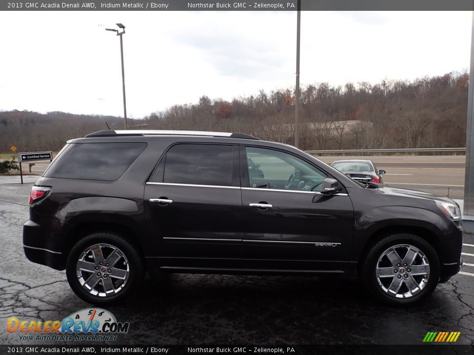 2013 GMC Acadia Denali AWD Iridium Metallic / Ebony Photo #5