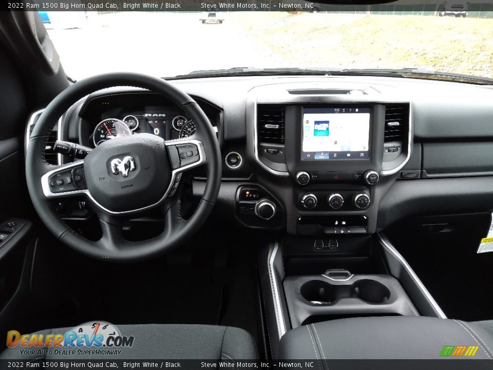 2022 Ram 1500 Big Horn Quad Cab Bright White / Black Photo #18