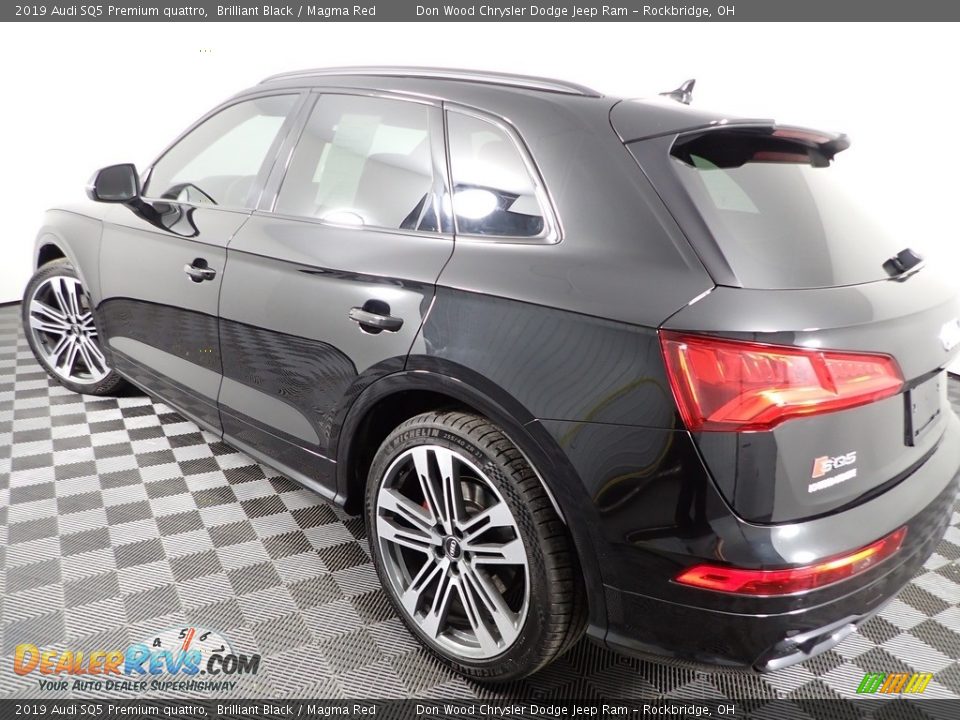 2019 Audi SQ5 Premium quattro Brilliant Black / Magma Red Photo #14