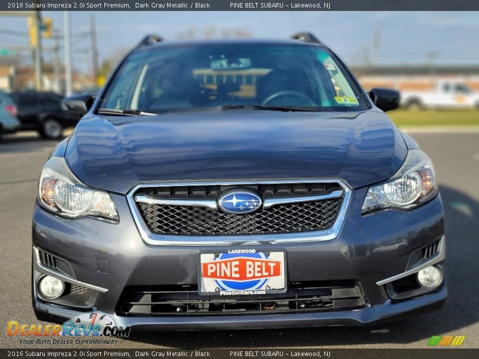 2016 Subaru Impreza 2.0i Sport Premium Dark Gray Metallic / Black Photo #16