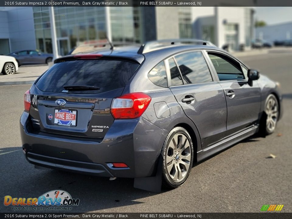 2016 Subaru Impreza 2.0i Sport Premium Dark Gray Metallic / Black Photo #20