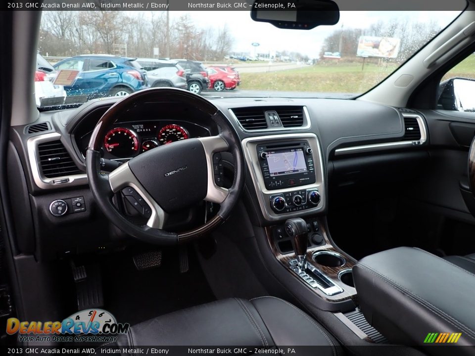 2013 GMC Acadia Denali AWD Iridium Metallic / Ebony Photo #19