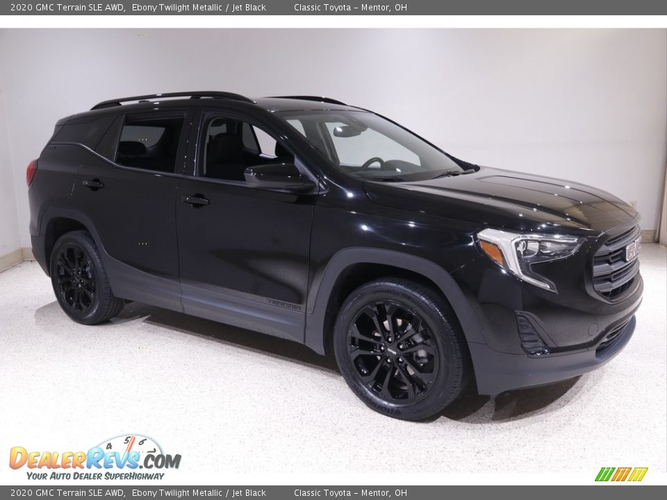 2020 GMC Terrain SLE AWD Ebony Twilight Metallic / Jet Black Photo #1