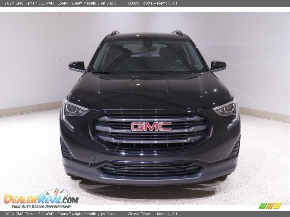 2020 GMC Terrain SLE AWD Ebony Twilight Metallic / Jet Black Photo #2