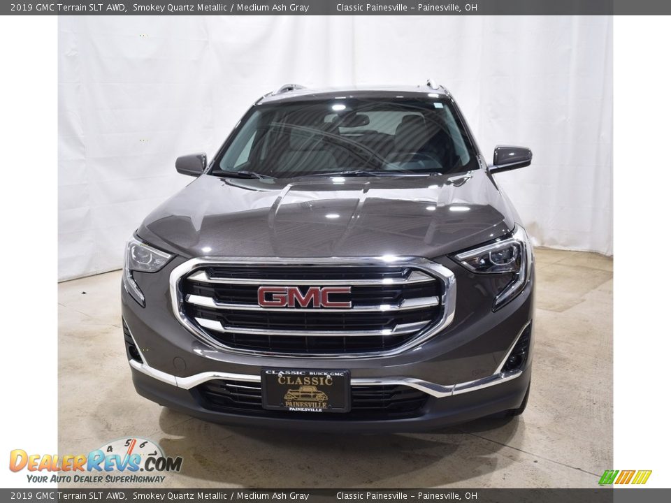 2019 GMC Terrain SLT AWD Smokey Quartz Metallic / Medium Ash Gray Photo #4