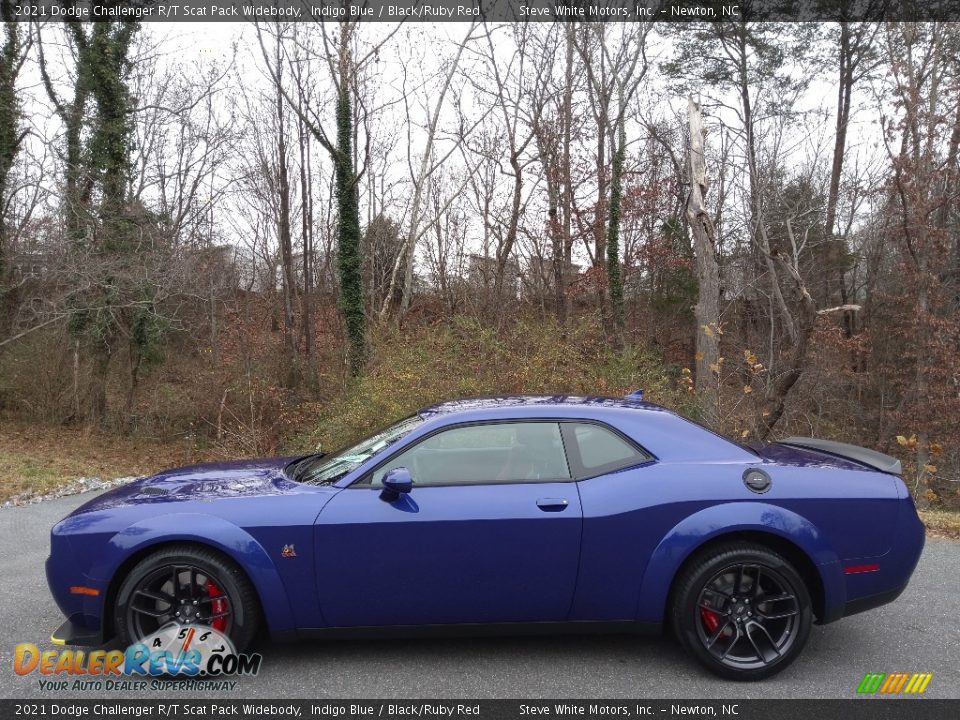 Indigo Blue 2021 Dodge Challenger R/T Scat Pack Widebody Photo #1