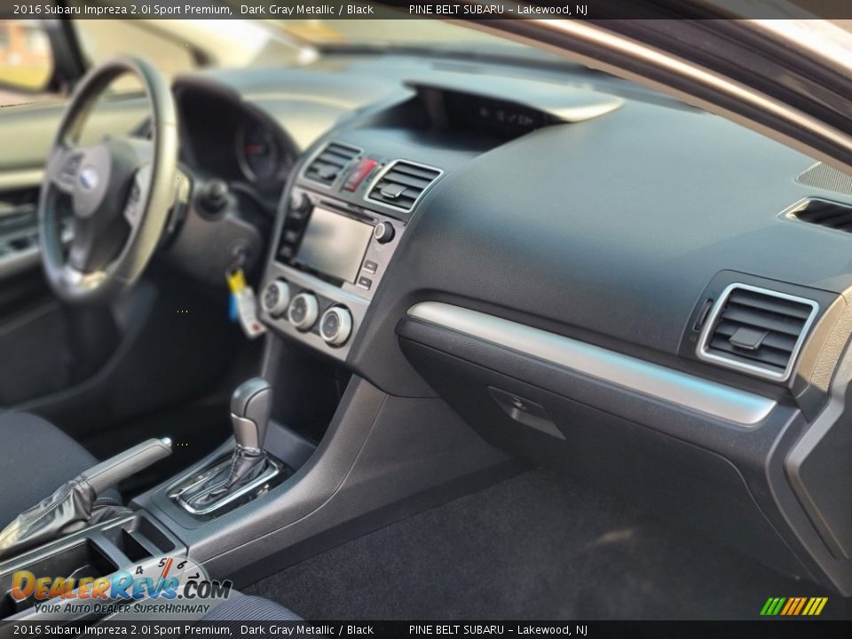 2016 Subaru Impreza 2.0i Sport Premium Dark Gray Metallic / Black Photo #25