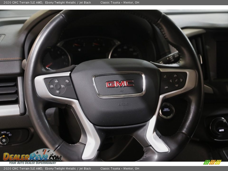 2020 GMC Terrain SLE AWD Ebony Twilight Metallic / Jet Black Photo #7