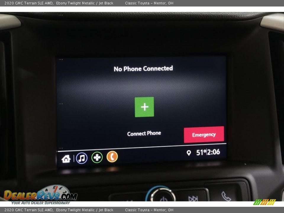 2020 GMC Terrain SLE AWD Ebony Twilight Metallic / Jet Black Photo #11