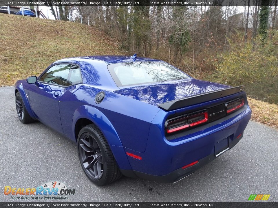 Indigo Blue 2021 Dodge Challenger R/T Scat Pack Widebody Photo #8