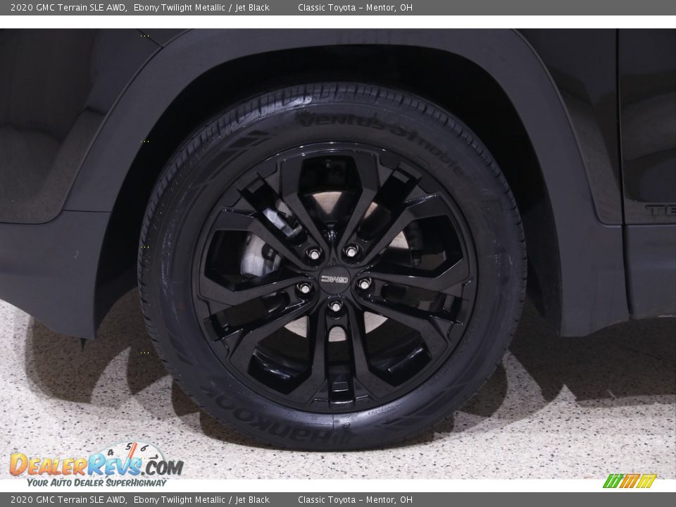 2020 GMC Terrain SLE AWD Ebony Twilight Metallic / Jet Black Photo #18