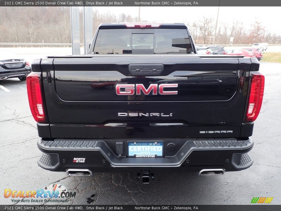 2021 GMC Sierra 1500 Denali Crew Cab 4WD Onyx Black / Jet Black Photo #9