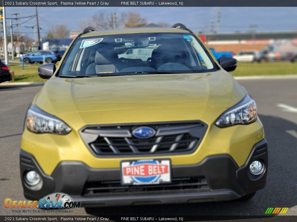 2021 Subaru Crosstrek Sport Plasma Yellow Pearl / Gray Photo #2