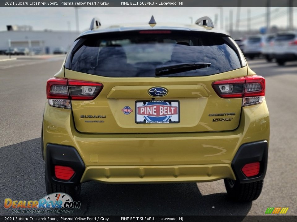 2021 Subaru Crosstrek Sport Plasma Yellow Pearl / Gray Photo #5