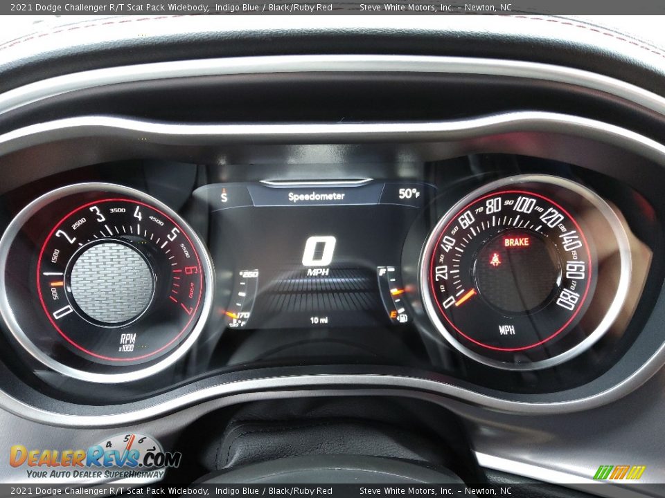 2021 Dodge Challenger R/T Scat Pack Widebody Gauges Photo #19