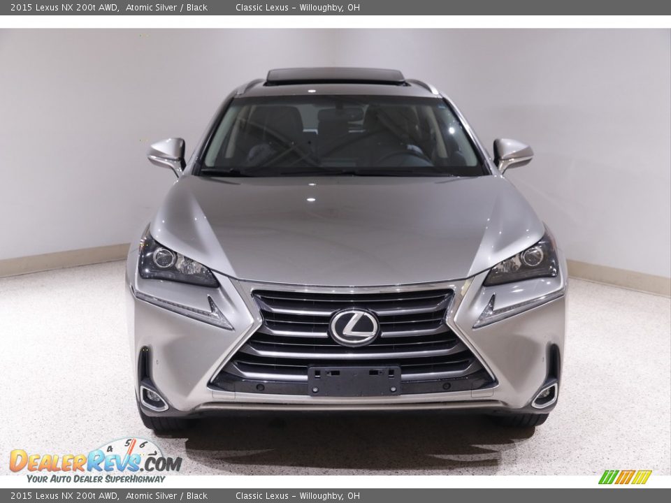 2015 Lexus NX 200t AWD Atomic Silver / Black Photo #2