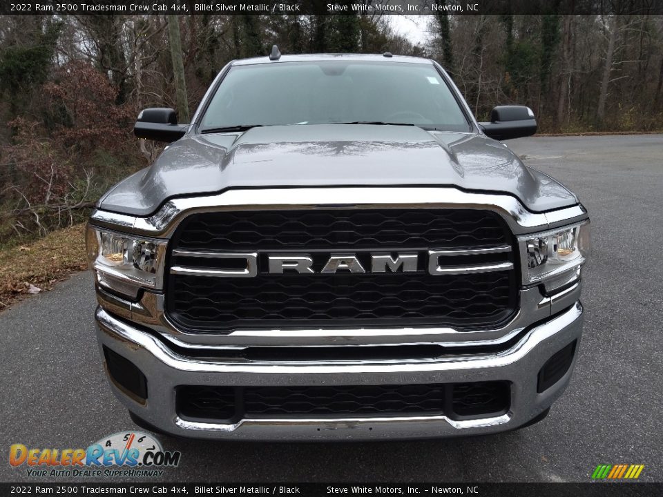 2022 Ram 2500 Tradesman Crew Cab 4x4 Billet Silver Metallic / Black Photo #3