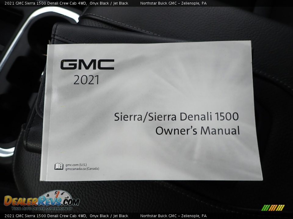 2021 GMC Sierra 1500 Denali Crew Cab 4WD Onyx Black / Jet Black Photo #29