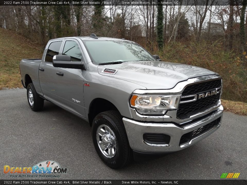 2022 Ram 2500 Tradesman Crew Cab 4x4 Billet Silver Metallic / Black Photo #4