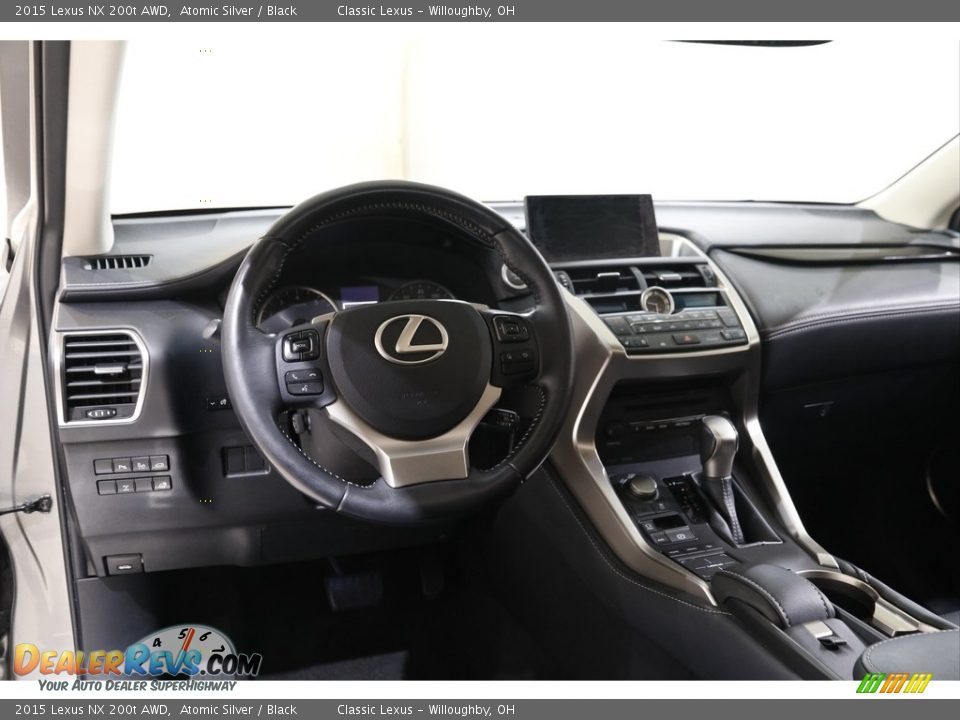 2015 Lexus NX 200t AWD Atomic Silver / Black Photo #6