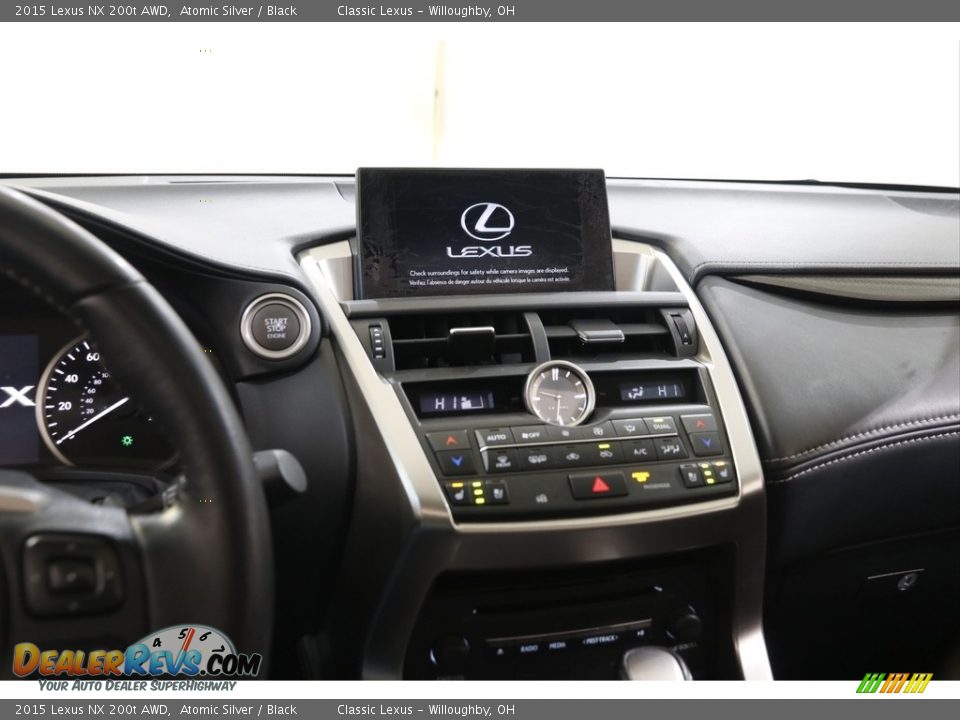 2015 Lexus NX 200t AWD Atomic Silver / Black Photo #9