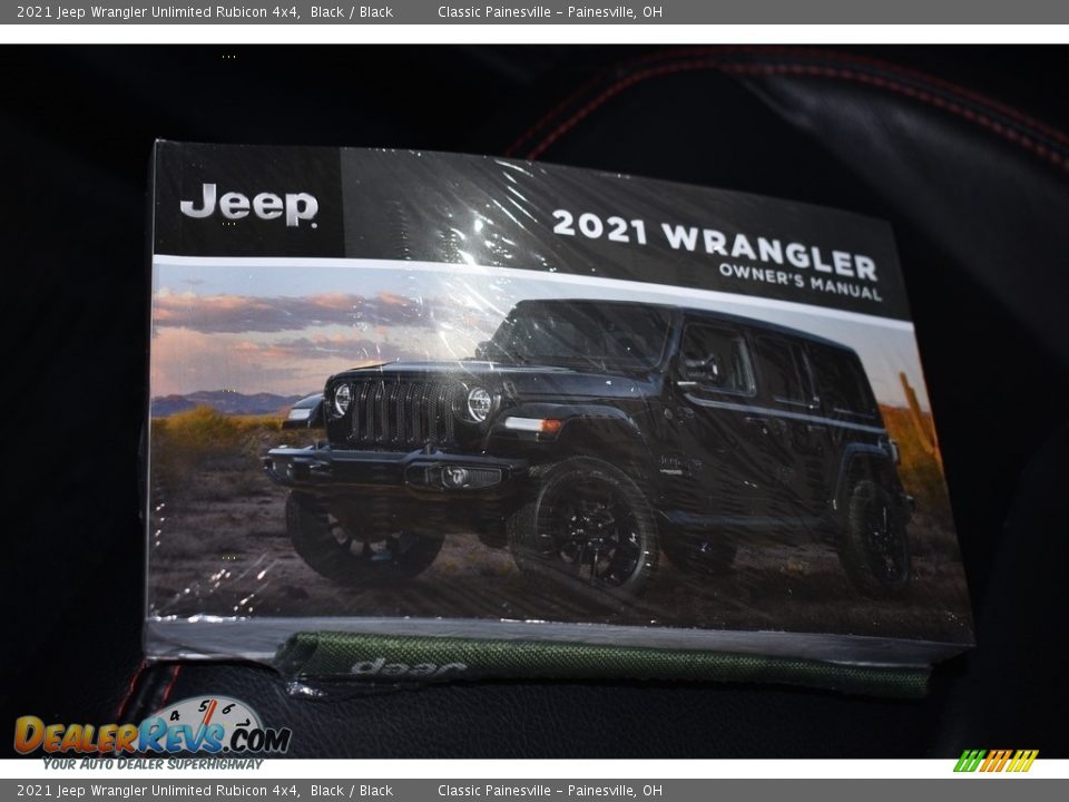 2021 Jeep Wrangler Unlimited Rubicon 4x4 Black / Black Photo #18