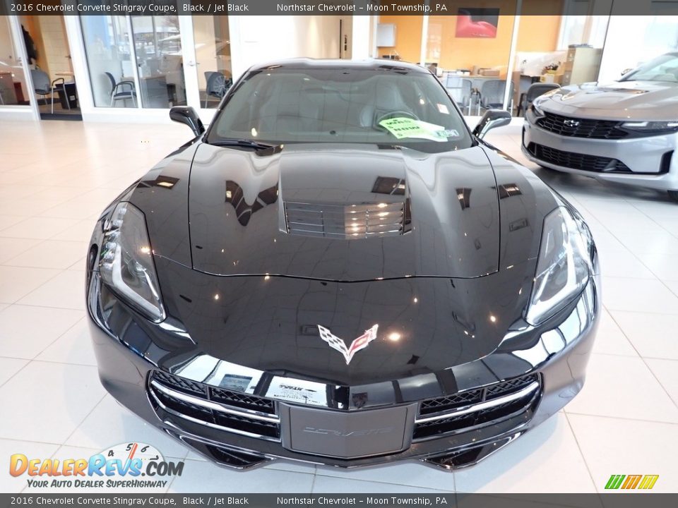 2016 Chevrolet Corvette Stingray Coupe Black / Jet Black Photo #11