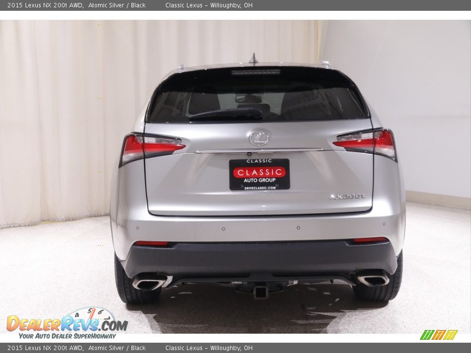 2015 Lexus NX 200t AWD Atomic Silver / Black Photo #18