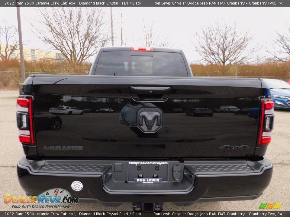 2022 Ram 2500 Laramie Crew Cab 4x4 Diamond Black Crystal Pearl / Black Photo #6