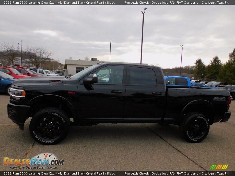 2022 Ram 2500 Laramie Crew Cab 4x4 Diamond Black Crystal Pearl / Black Photo #9