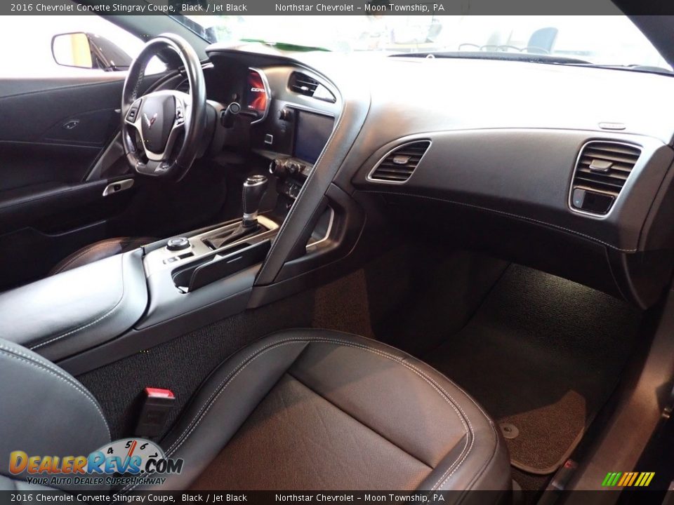 2016 Chevrolet Corvette Stingray Coupe Black / Jet Black Photo #17