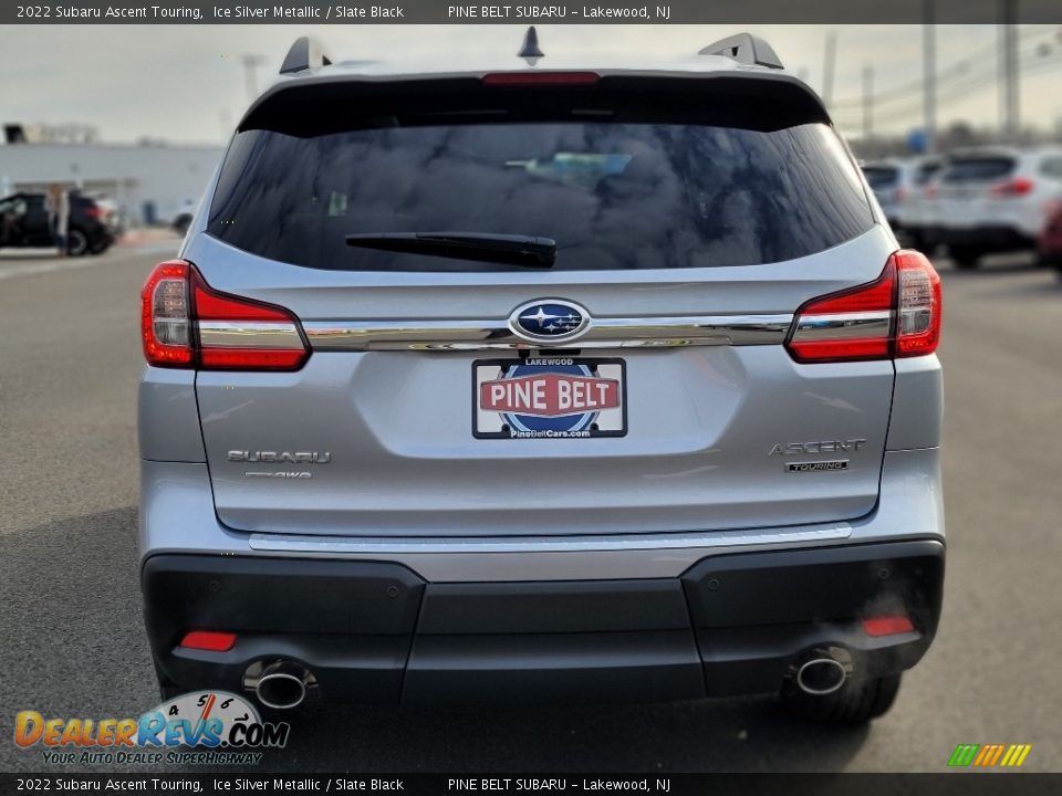 2022 Subaru Ascent Touring Ice Silver Metallic / Slate Black Photo #5