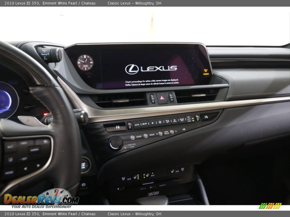 2019 Lexus ES 350 Eminent White Pearl / Chateau Photo #9