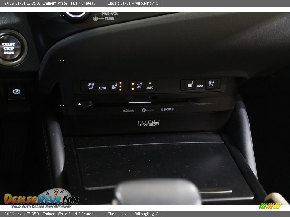 2019 Lexus ES 350 Eminent White Pearl / Chateau Photo #14