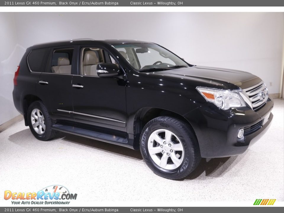 2011 Lexus GX 460 Premium Black Onyx / Ecru/Auburn Bubinga Photo #1