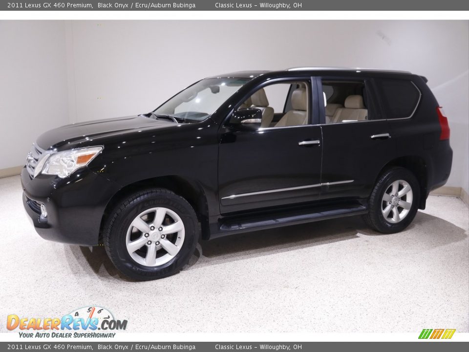 2011 Lexus GX 460 Premium Black Onyx / Ecru/Auburn Bubinga Photo #3