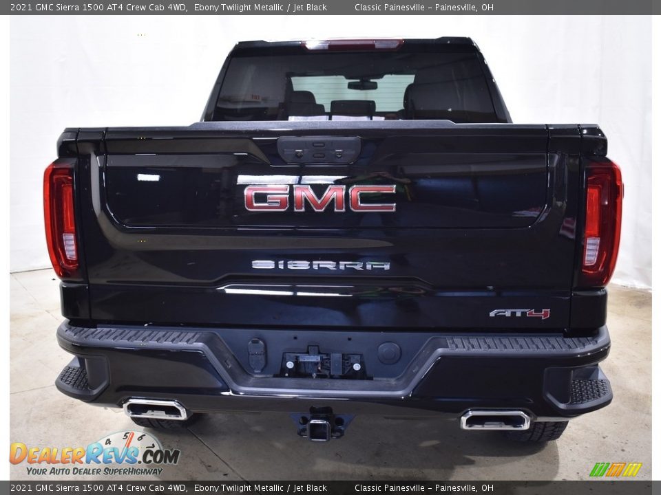 2021 GMC Sierra 1500 AT4 Crew Cab 4WD Ebony Twilight Metallic / Jet Black Photo #3