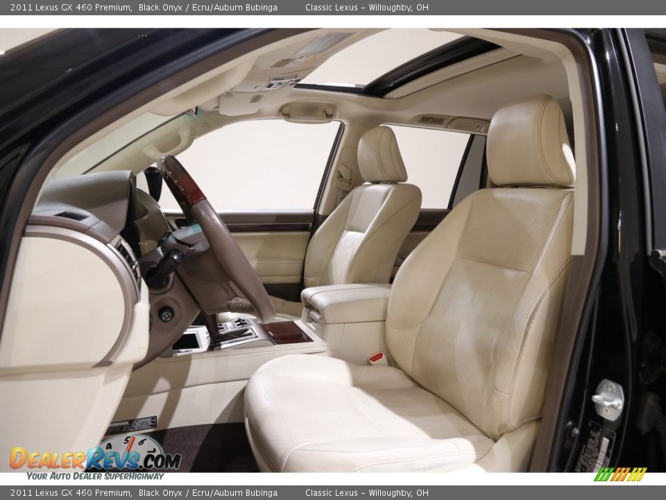 2011 Lexus GX 460 Premium Black Onyx / Ecru/Auburn Bubinga Photo #5